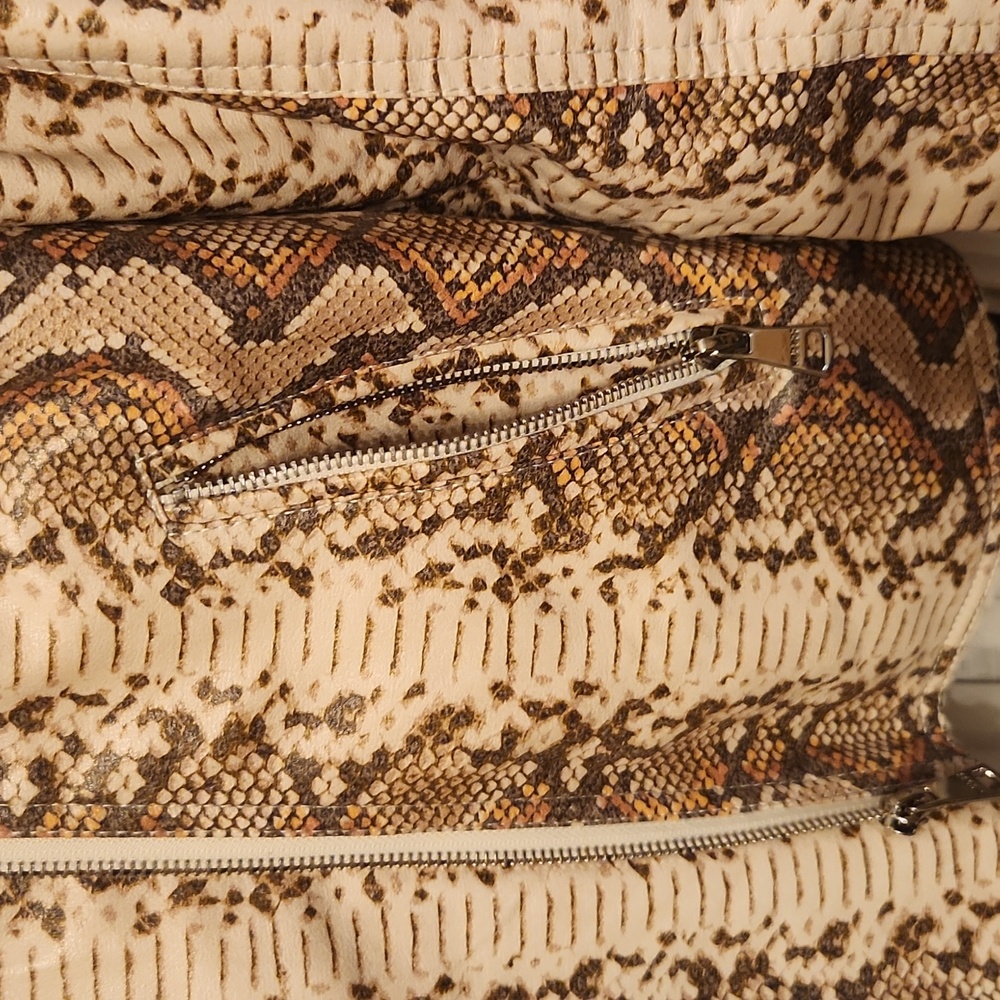 Vigoss Faux Python Leather Jacket - image 3